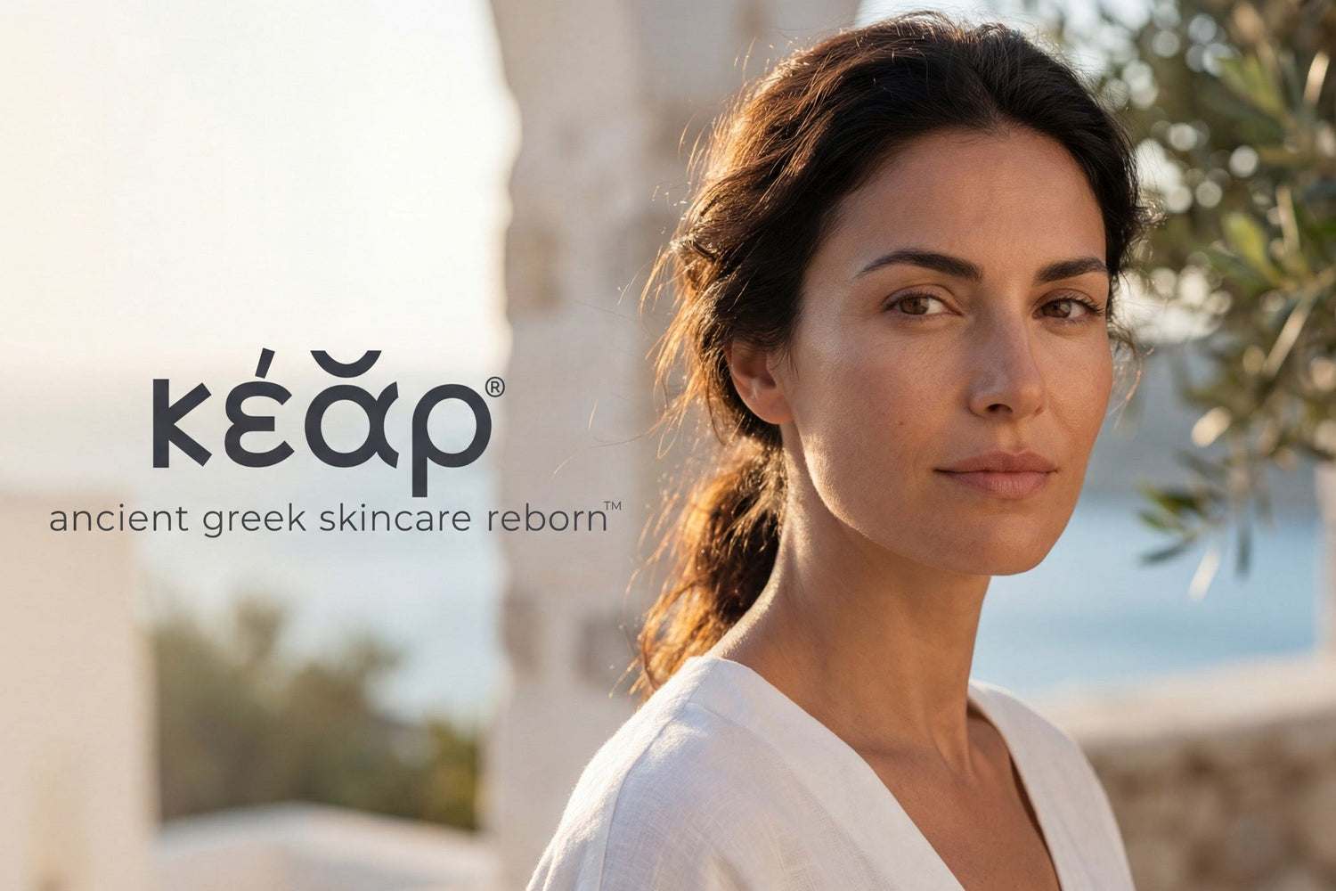 Kear natural waterless skincare inspired by ancient Greek rituals.