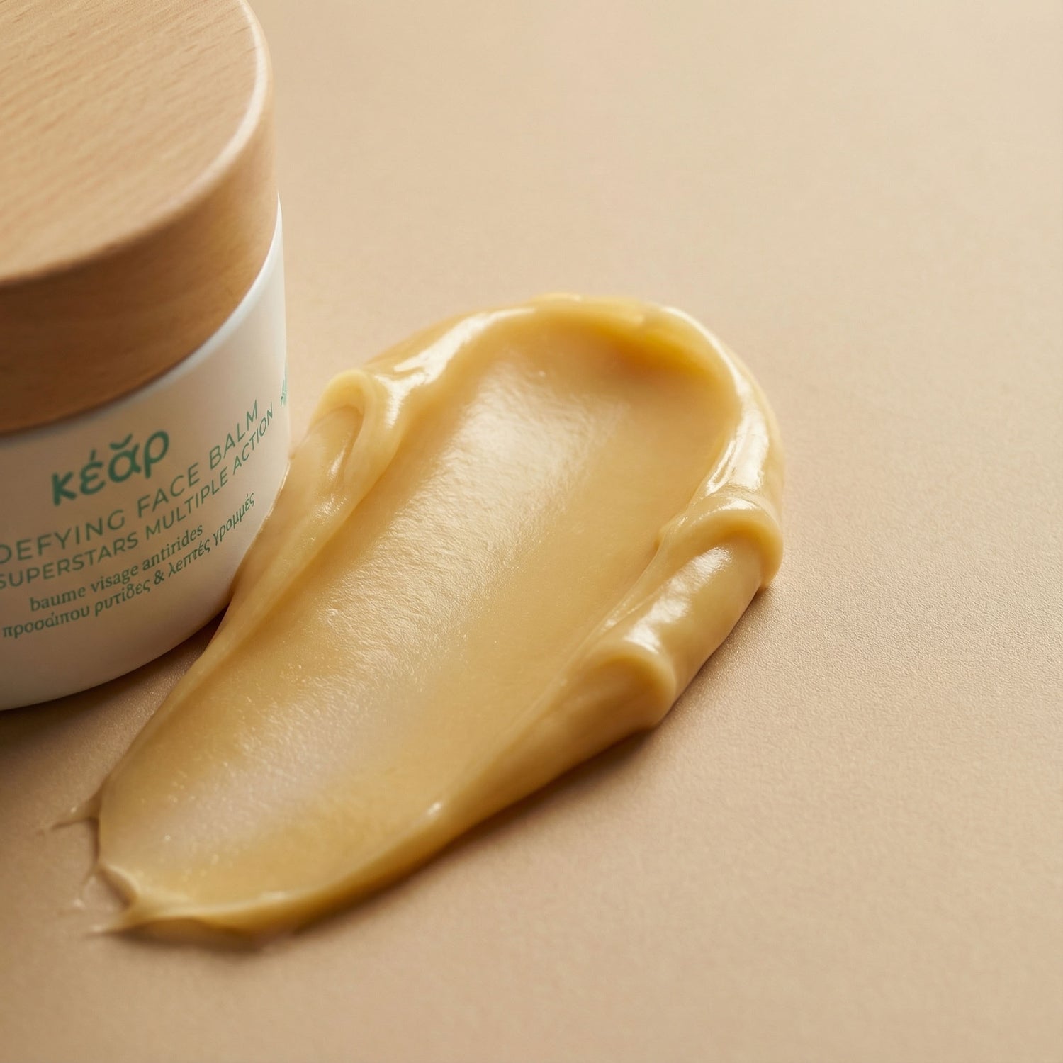 Texture of Kear waterless AgeDefying Face Balm.