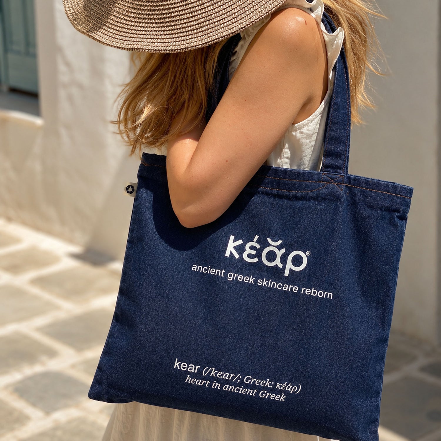 Denim Tote Bag