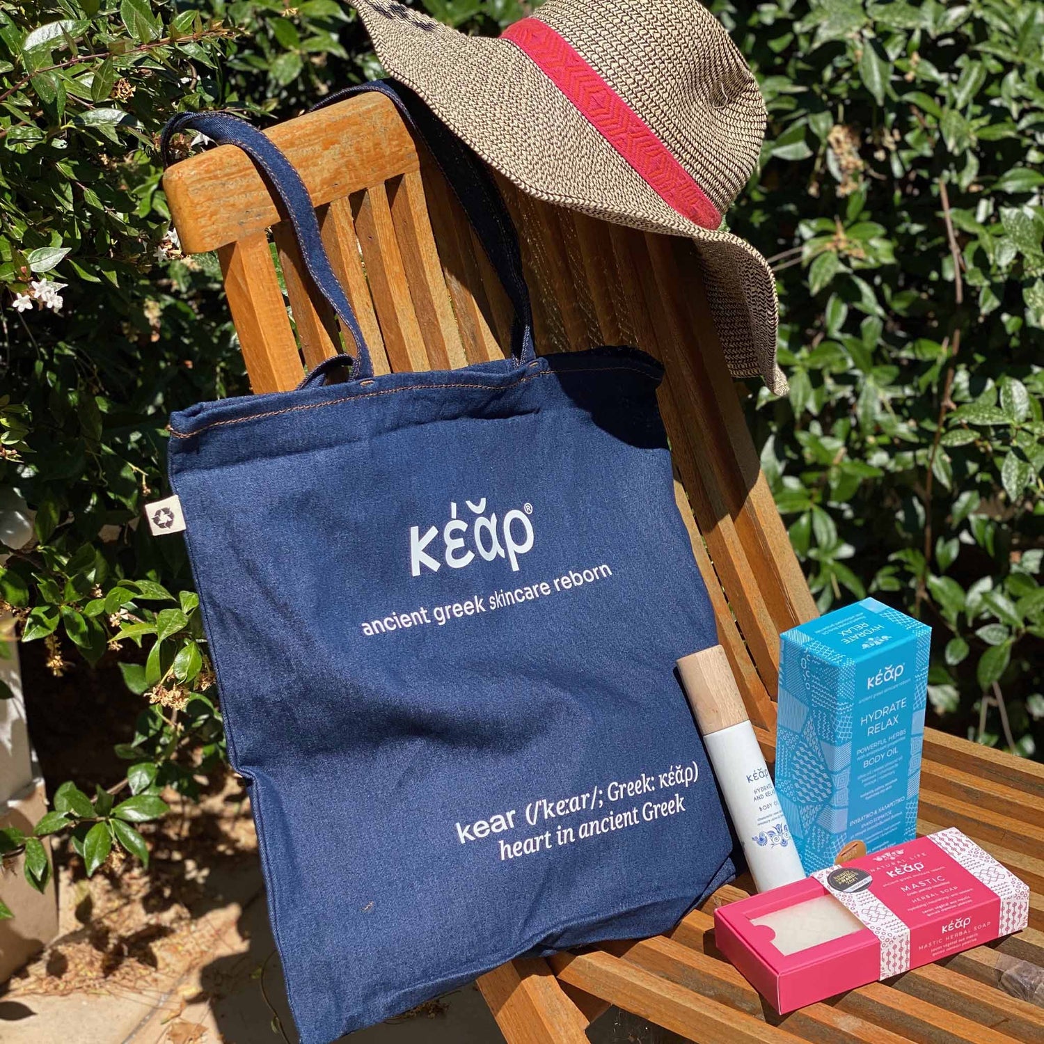 Denim Tote Bag